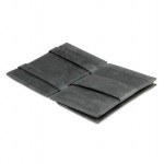 Garzini Cavare Coin Pocket Wallet - Brushed - Μαύρο