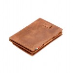 Garzini Cavare Coin Pocket Wallet - Brushed - Καφέ