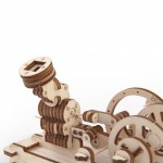 Ugears Ξύλινο Μηχανικό 3D Παζλ - Μηχανή Πεπιεσμένου Αέρα - 16.2x7.8x10cm