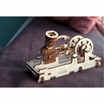 Ugears Ξύλινο Μηχανικό 3D Παζλ - Μηχανή Πεπιεσμένου Αέρα - 16.2x7.8x10cm