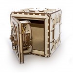 Ugears Ξύλινο Μηχανικό 3D Παζλ - Χρηματοκιβώτιο - 119.6 x 18.5 x 17.6cm