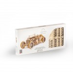 Ugears Ξύλινο Μηχανικό 3D Παζλ - Μοντέλο Αυτοκινήτου U-9 Grand Prix - 35x9.5x13cm