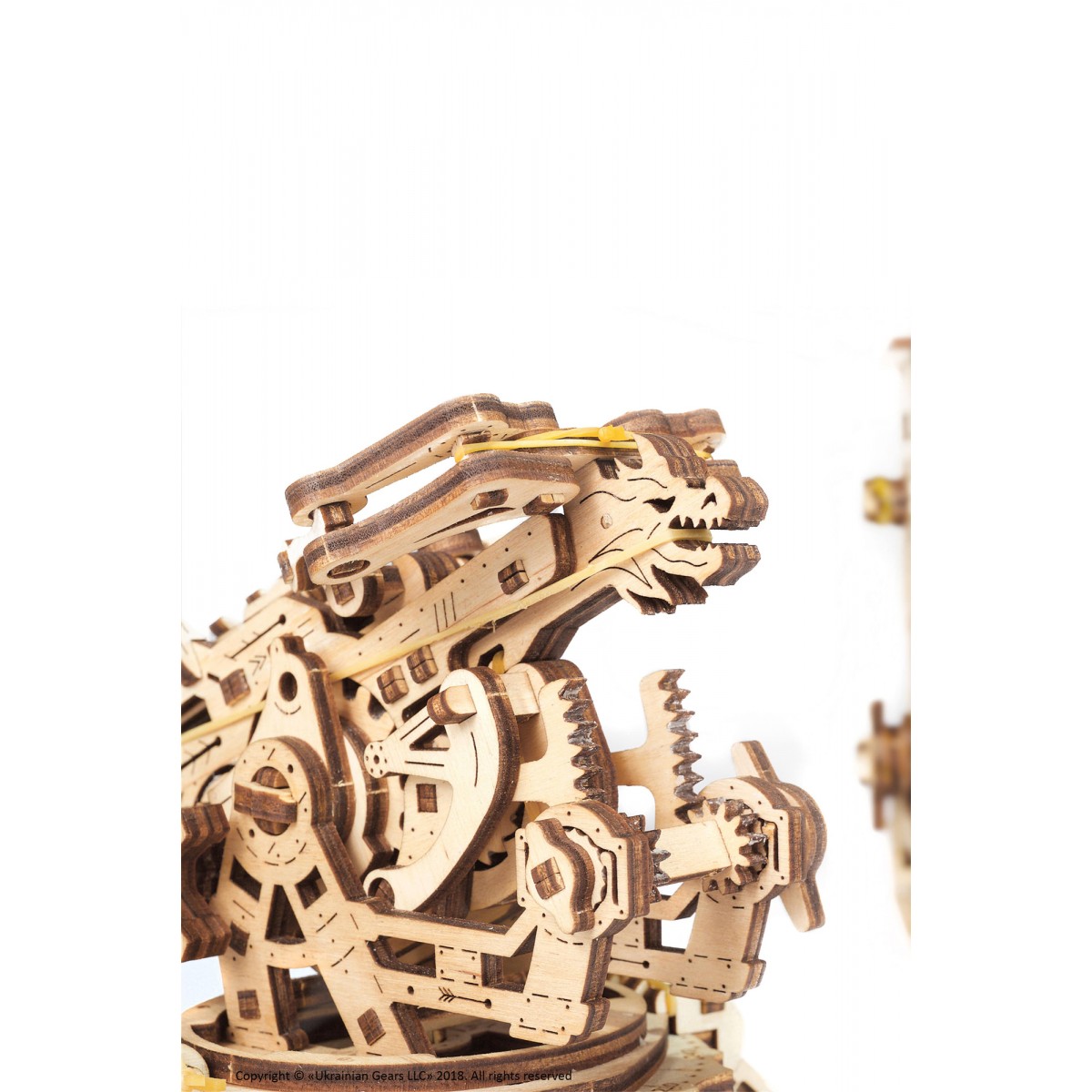 Ugears Ξύλινο Μηχανικό 3D Παζλ - Καταπέλτης-Πύργος - 15.3x9.5x9.6cm