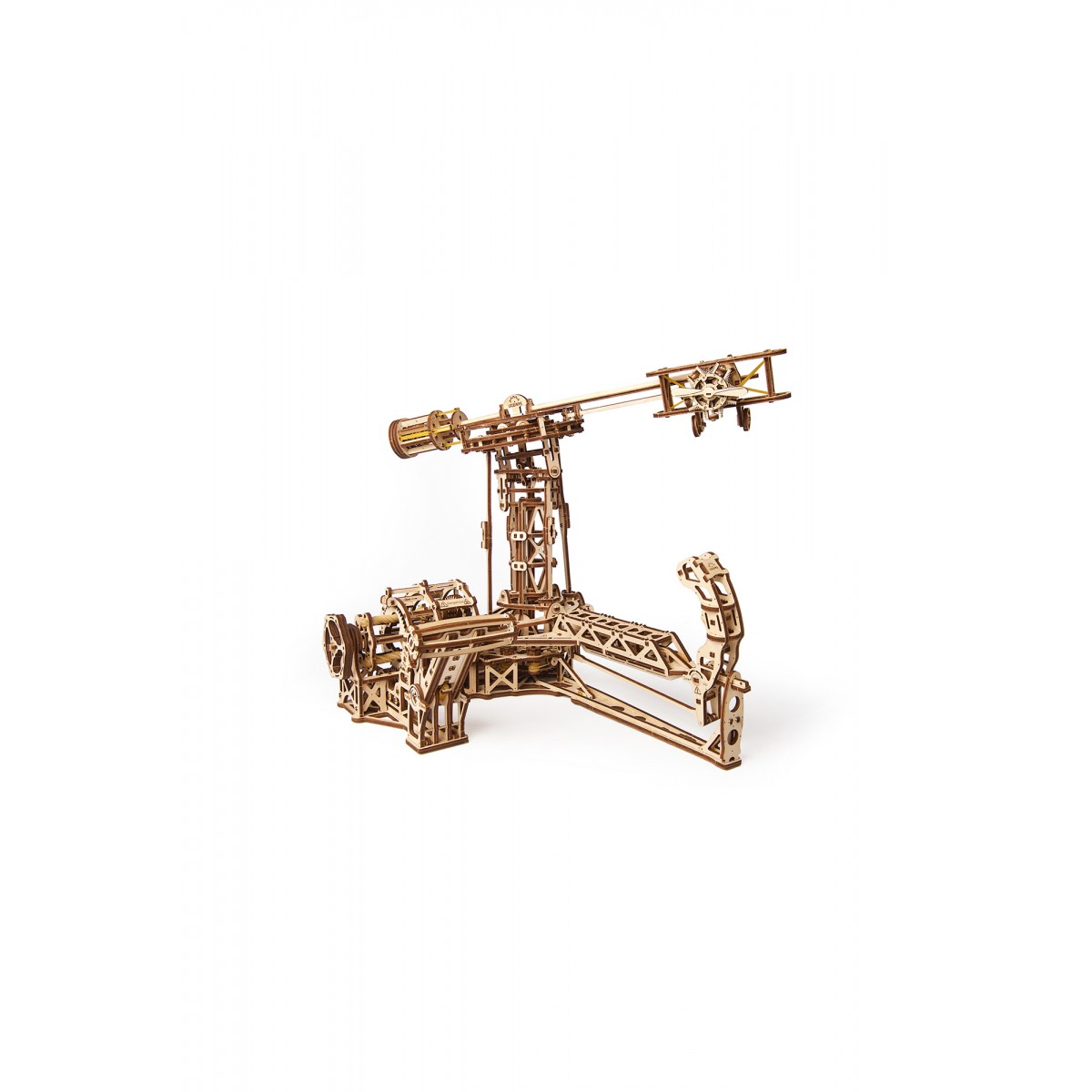 Ugears Ξύλινο Μηχανικό 3D Παζλ - Μοντέλο Aviator - 40.2x34x31cm