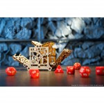 Ugears Μηχανικό 3D Παζλ - Φύλακας Ζαριού - 9.4 x 8.4 x 11.2 cm