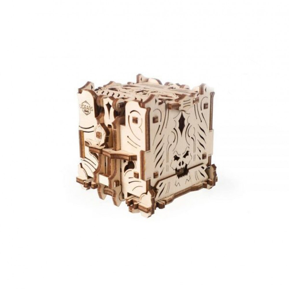 Ugears Μηχανικό 3D Παζλ - Πύργος για Ζάρι - 33.2 x 8.4 x 27.3 cm