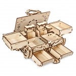 Ugears Μηχανικό 3D Παζλ - Κουτί Από Κεχριμπάρι - 6.9 x 5.5 x 3.9 cm