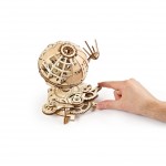 Ugears Μηχανικό 3D Παζλ - Υδρόγειος - 21 x 18.5 x 18.5 cm