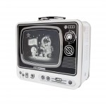 Suck UK Δοχείο Φαγητού Retro TV - Λευκό - 20,5 x 19,5 x 10 cm