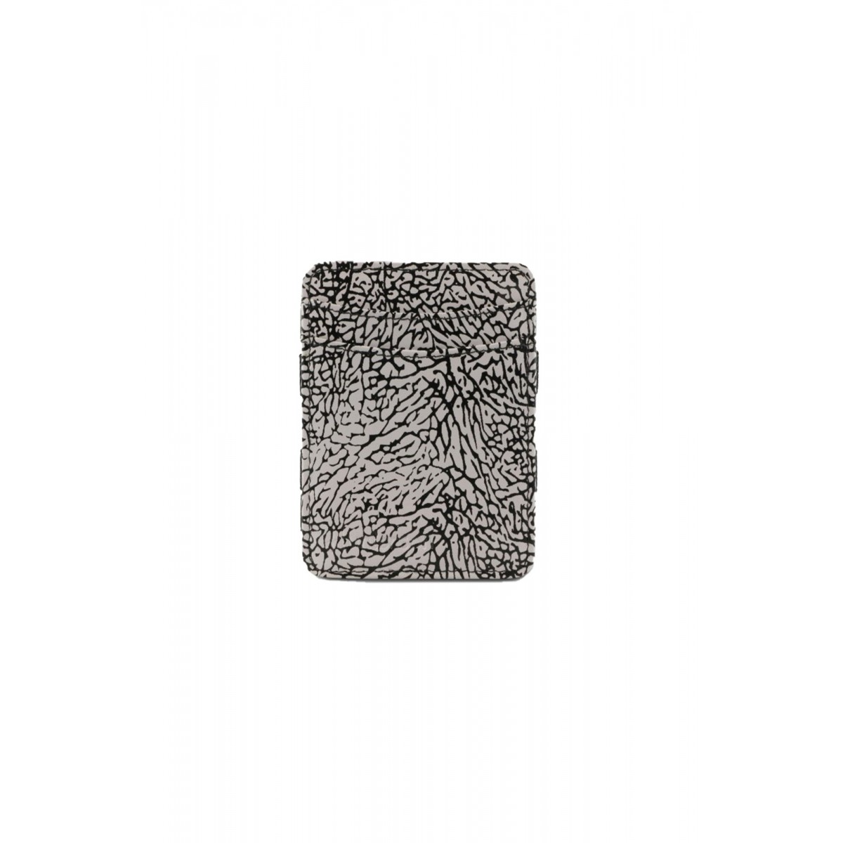 Hunterson Magic Wallet - Δερμάτινο Πορτοφόλι με RFID - Elephant Grey Print