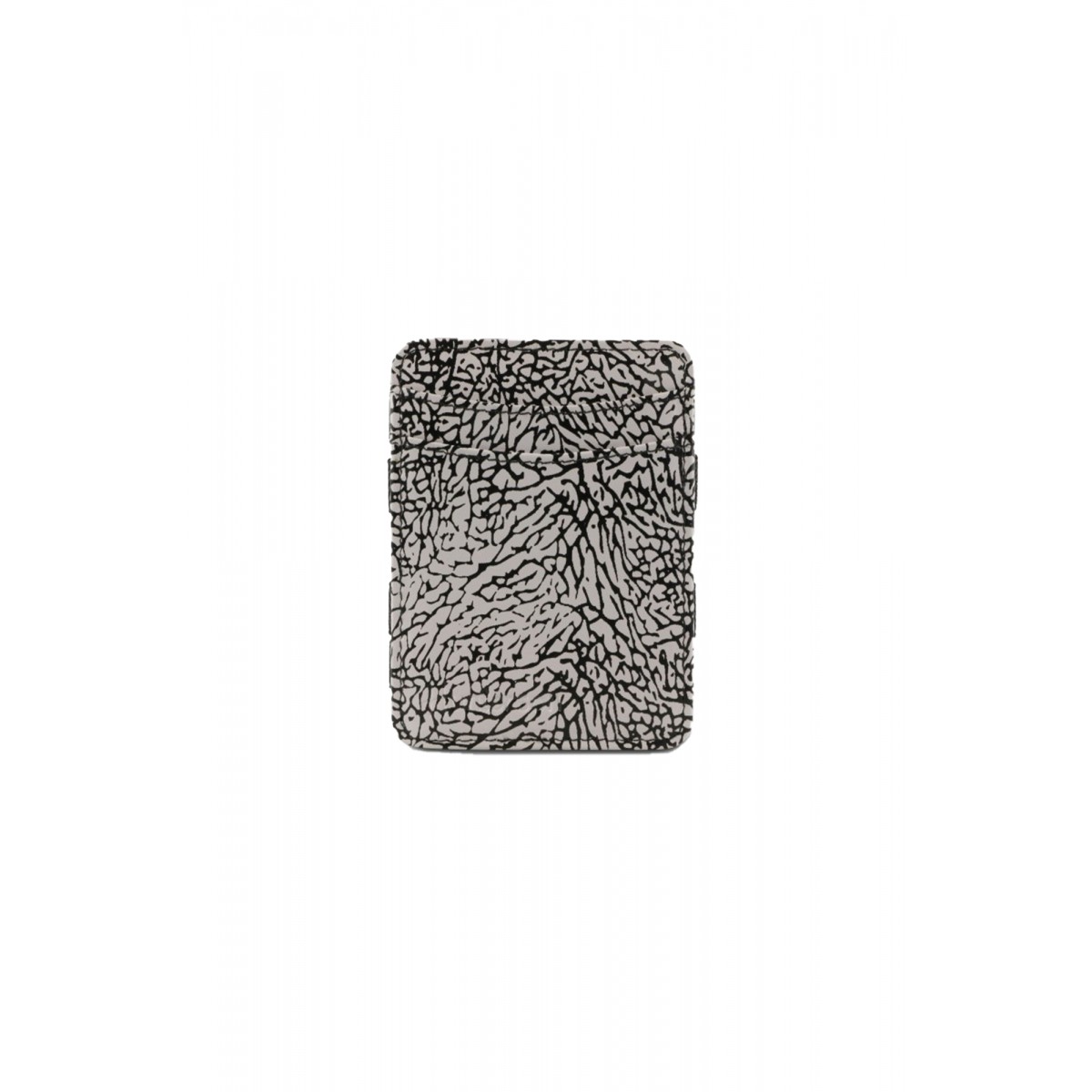 Hunterson Magic Coin Wallet - Δερμάτινο Πορτοφόλι με RFID - Elephant Grey Print