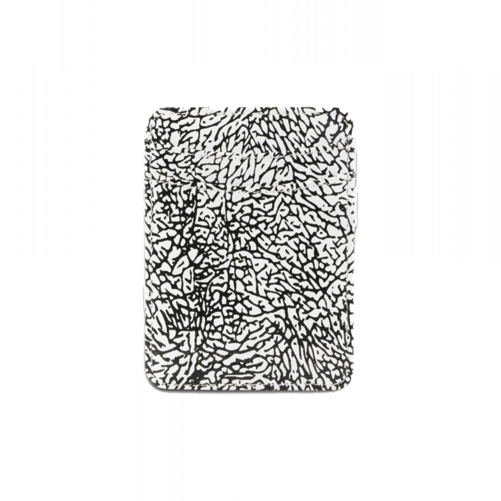 Hunterson Magic Coin Wallet - Δερμάτινο Πορτοφόλι με RFID - Elephant Red Print