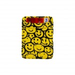 Hunterson Magic Wallet - Δερμάτινο Πορτοφόλι με RFID - Smiley Grafitti Print