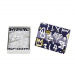 Hunterson Magic Wallet - Δερμάτινο Πορτοφόλι με RFID - Hip-Hop Grafitti Print