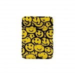 Hunterson Magic Coin Wallet - Δερμάτινο Πορτοφόλι με RFID - Smiley Graffiti Print