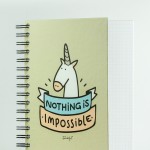 Mr. Wonderful Σημειωματάριο A5 - Nothing is impossible