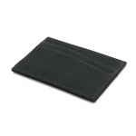 Garzini Leggera Card Holder - Vintage - Μαύρο (Carbon Black)