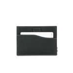 Garzini Leggera Card Holder - Vintage - Μαύρο (Carbon Black)