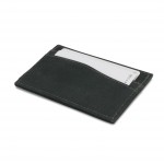 Garzini Leggera Card Holder - Vintage - Μαύρο (Carbon Black)