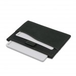 Garzini Leggera Card Holder - Vintage - Μαύρο (Carbon Black)