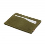 Garzini Leggera Card Holder - Vintage - Πράσινο (Olive Green)