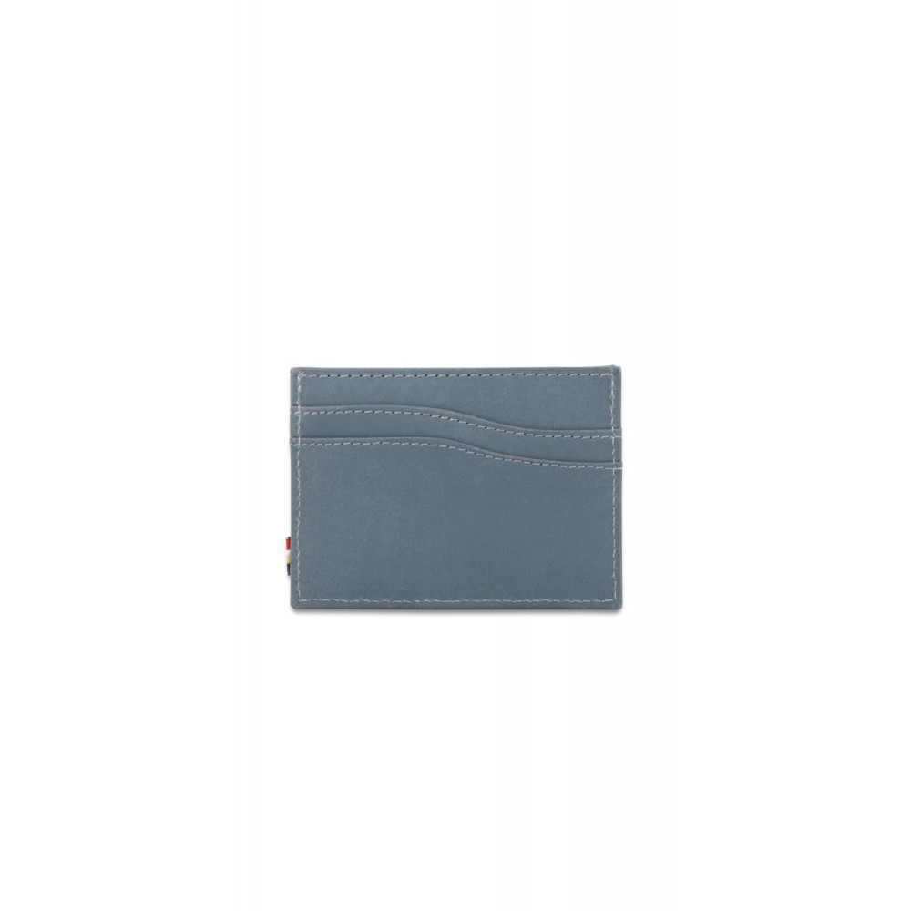 Garzini Leggera Card Holder - Vintage - Μπλε (Sapphire Blue)