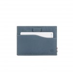 Garzini Leggera Card Holder - Vintage - Μπλε (Sapphire Blue)