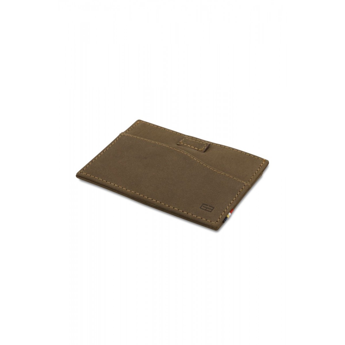 Garzini Leggera Card Holder - Vintage - Καφέ Σκούρο (Java Brown)