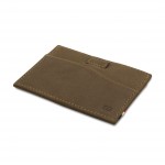 Garzini Leggera Card Holder - Vintage - Καφέ Σκούρο (Java Brown)