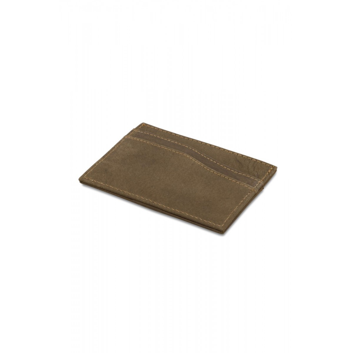 Garzini Leggera Card Holder - Vintage - Καφέ Σκούρο (Java Brown)