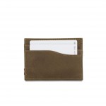 Garzini Leggera Card Holder - Vintage - Καφέ Σκούρο (Java Brown)