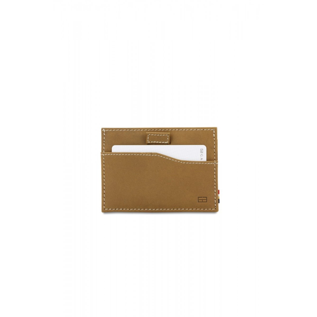 Garzini Leggera Card Holder - Vintage - Καφέ Ανοιχτό (Camel Brown)