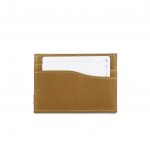 Garzini Leggera Card Holder - Vintage - Καφέ Ανοιχτό (Camel Brown)