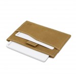 Garzini Leggera Card Holder - Vintage - Καφέ Ανοιχτό (Camel Brown)