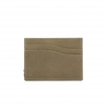 Garzini Leggera Card Holder - Vintage - Γκρι (Metal Grey)