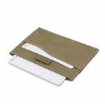 Garzini Leggera Card Holder - Vintage - Γκρι (Metal Grey)