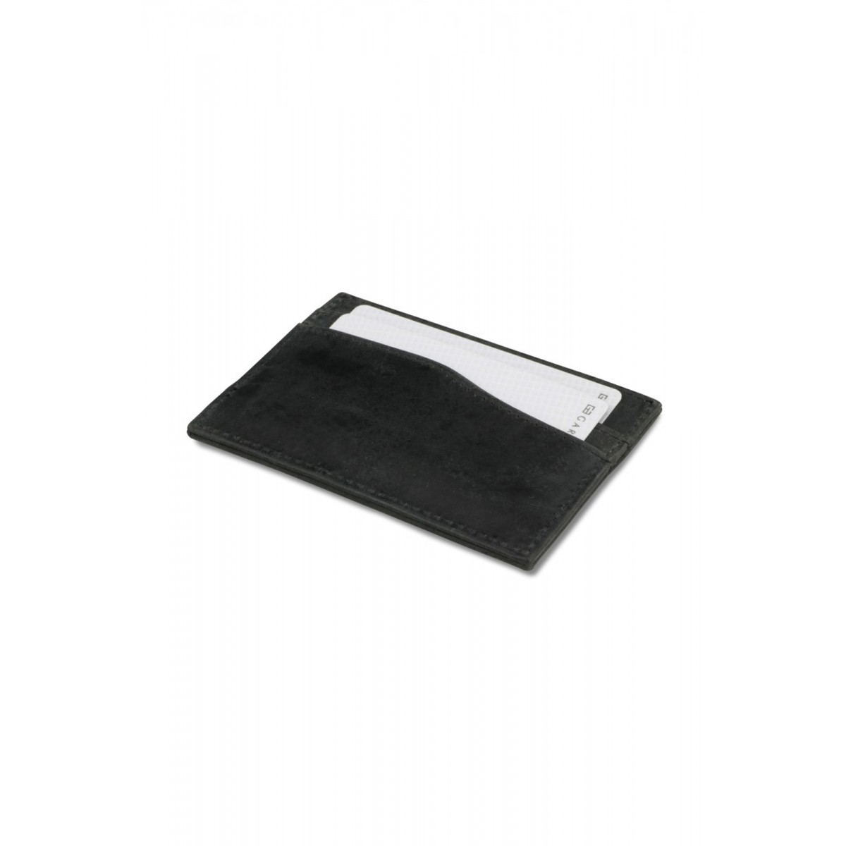 Garzini Leggera Card Holder - Brushed - Μαύρο (Brushed Black)