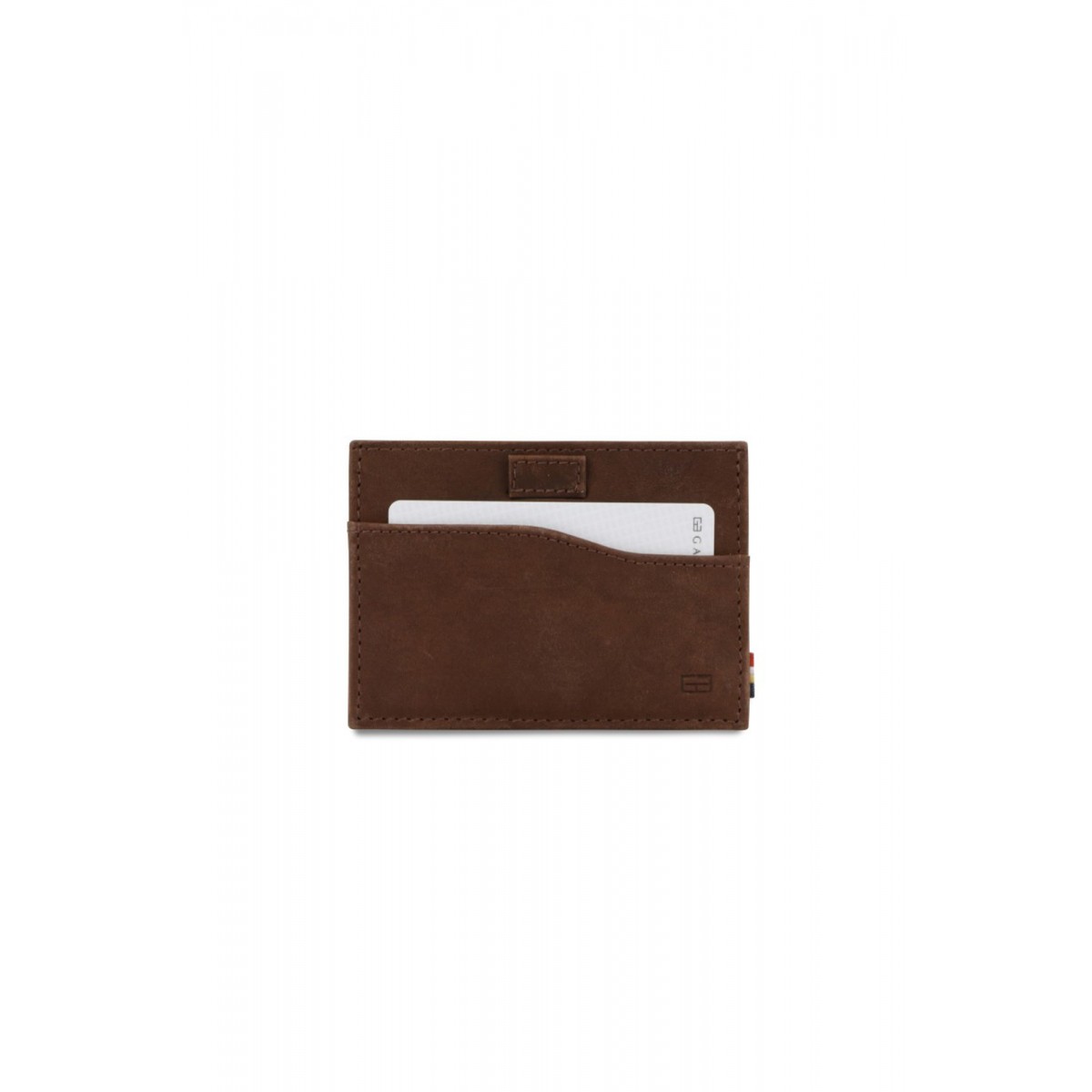 Garzini Leggera Card Holder - Brushed - Καφέ (Brushed Brown)