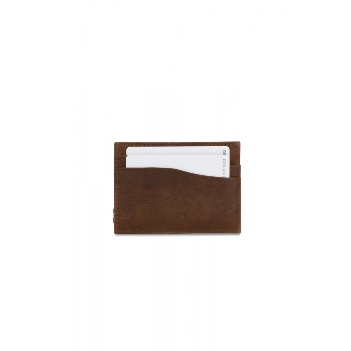 Garzini Leggera Card Holder - Brushed - Καφέ (Brushed Brown)