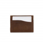 Garzini Leggera Card Holder - Brushed - Καφέ (Brushed Brown)