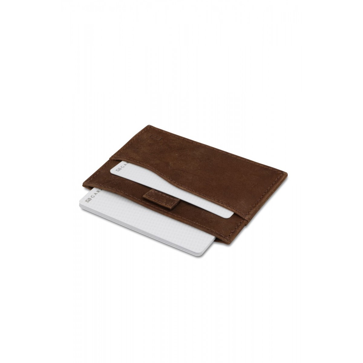 Garzini Leggera Card Holder - Brushed - Καφέ (Brushed Brown)