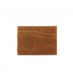 Garzini Leggera Card Holder - Brushed - Καφέ Κονιάκ (Brushed Cognac)