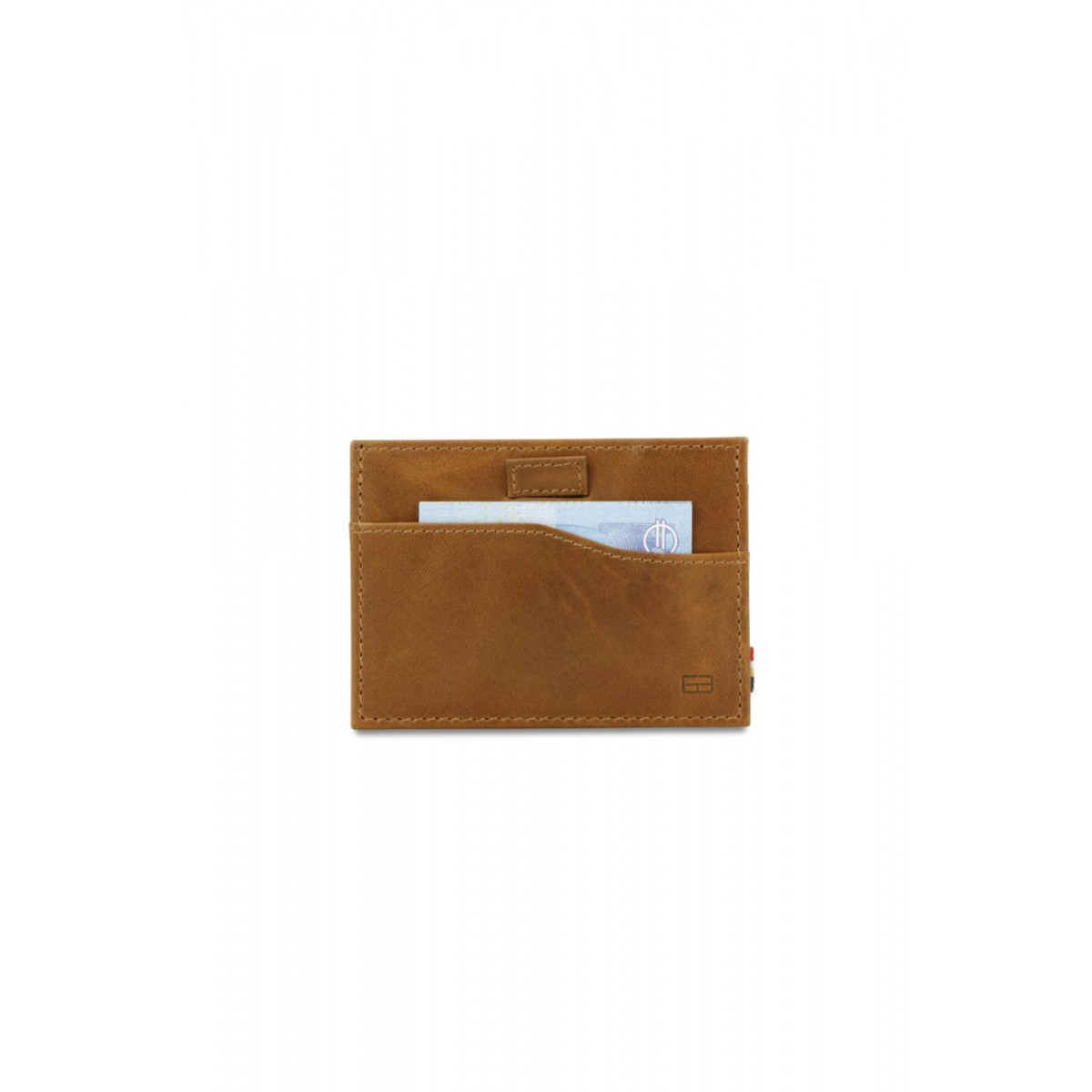 Garzini Leggera Card Holder - Brushed - Καφέ Κονιάκ (Brushed Cognac)