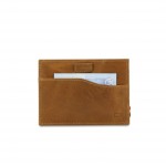 Garzini Leggera Card Holder - Brushed - Καφέ Κονιάκ (Brushed Cognac)