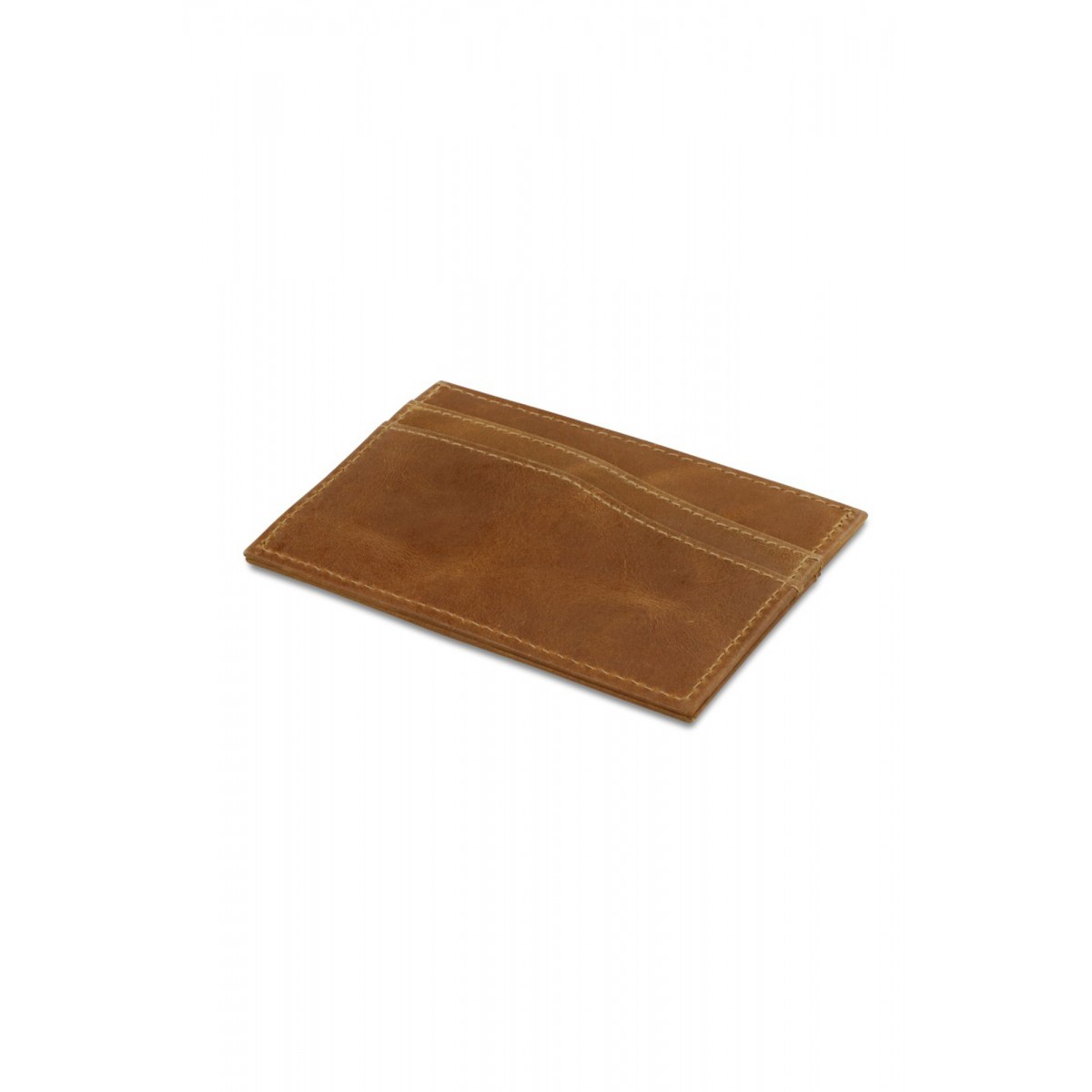 Garzini Leggera Card Holder - Brushed - Καφέ Κονιάκ (Brushed Cognac)