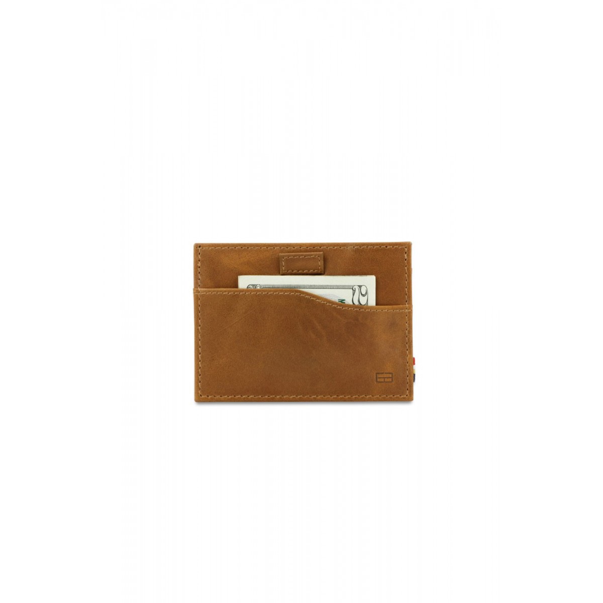 Garzini Leggera Card Holder - Brushed - Καφέ Κονιάκ (Brushed Cognac)