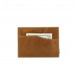 Garzini Leggera Card Holder - Brushed - Καφέ Κονιάκ (Brushed Cognac)