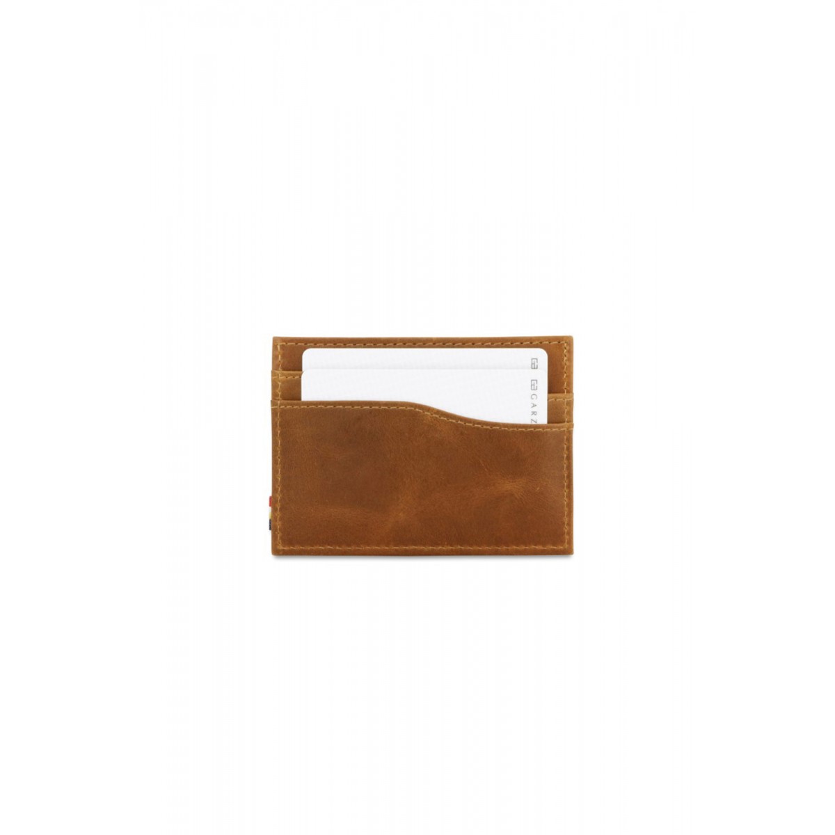 Garzini Leggera Card Holder - Brushed - Καφέ Κονιάκ (Brushed Cognac)