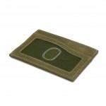 Garzini Leggera Card Holder with ID Window - Vintage - Πράσινο (Olive Green)