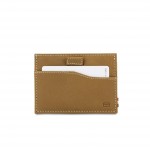 Garzini Leggera Card Holder with ID Window - Vintage - Καφέ Ανοιχτό (Camel Brown)